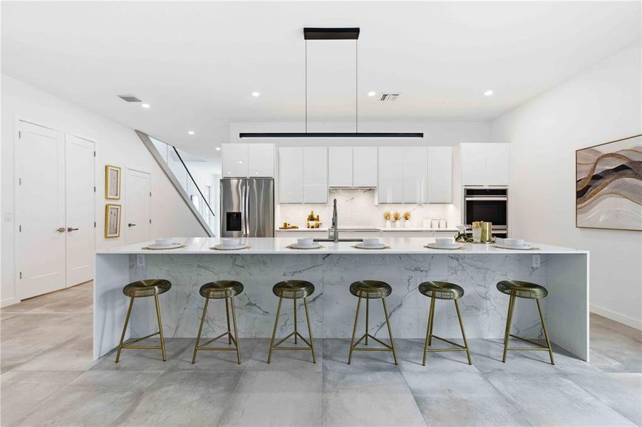 Furnished interior view inside a new home in , Sarasota (Image 23).