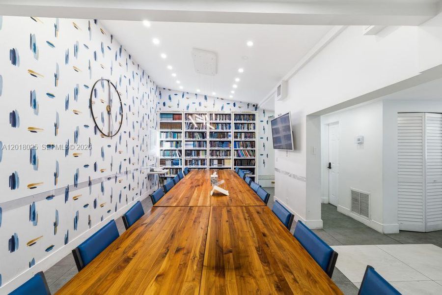 Downstairs Library