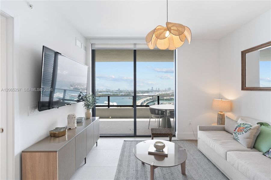 Furnished interior view inside a new home in Natiivo Miami, Miami (Image 26).