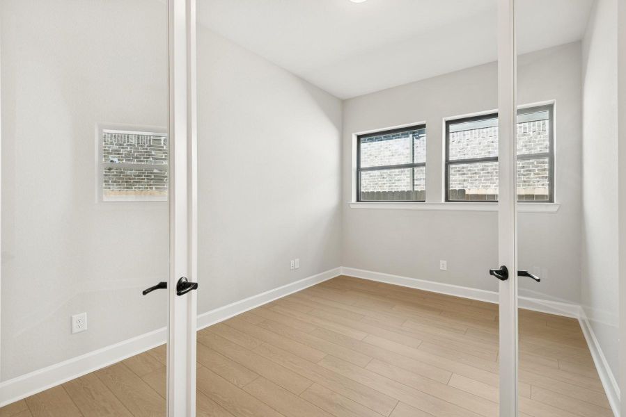 Furnished interior view inside a new home in Grange 45' Homesites, Katy (Image 11).