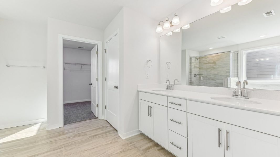 Furnished interior view inside a new home in Westport, York (Image 8).