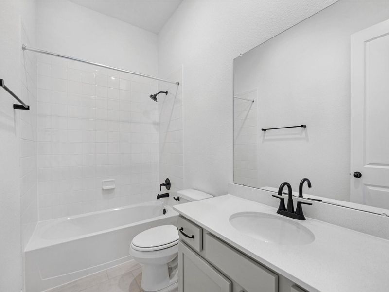 Furnished interior view inside a new home in Austin Point, Richmond (Image 6).