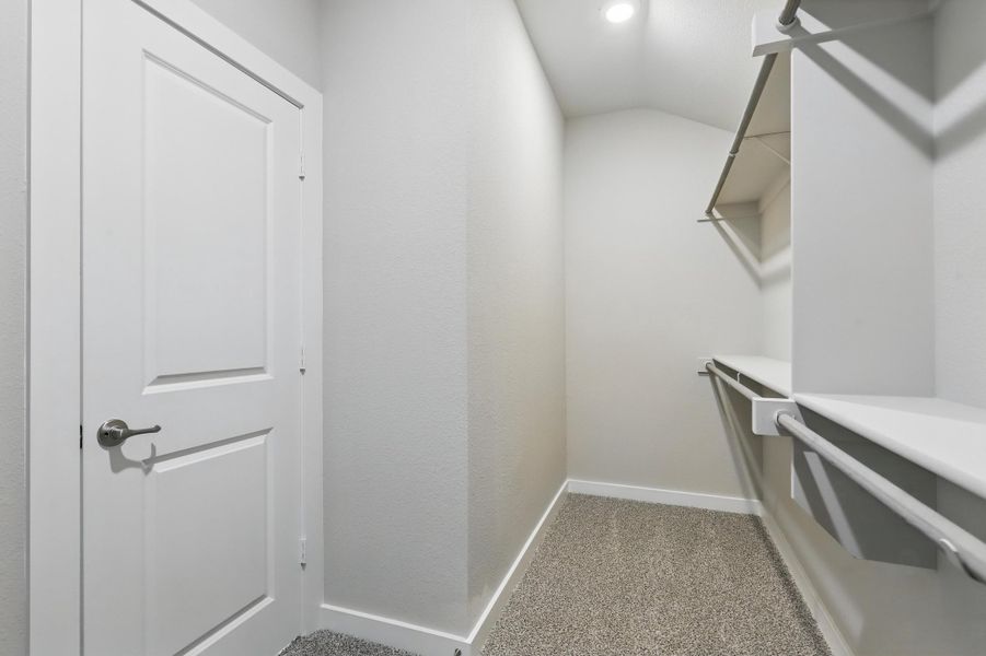 Representative unfurnished interior of a home built from the McKinley I by Cheldan Homes in Terra Vista, Springtown (Image 36).