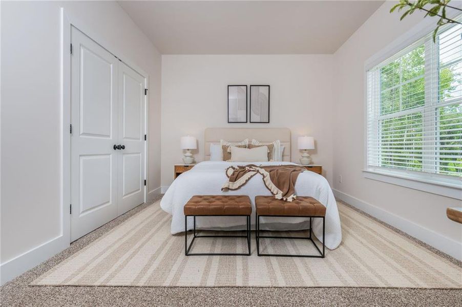 Furnished interior view inside a new home in , Flowery Branch (Image 60). Furnished interior view inside a new home in , Flowery Branch (Image 60).