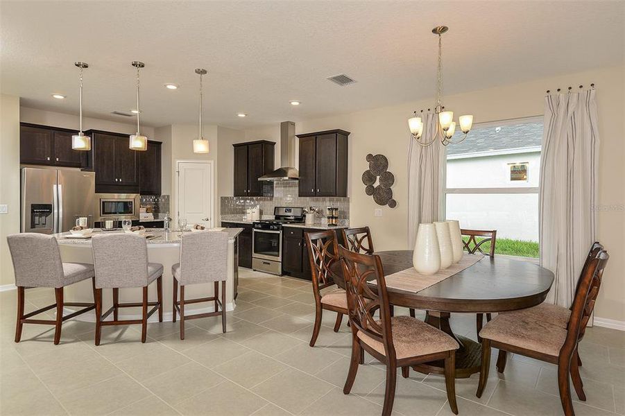 Furnished interior view inside a new home in Cascades at Southern Hills, Brooksville (Image 4).