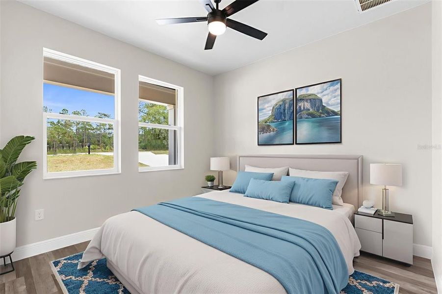 Furnished interior view inside a new home in , Weeki Wachee (Image 48).