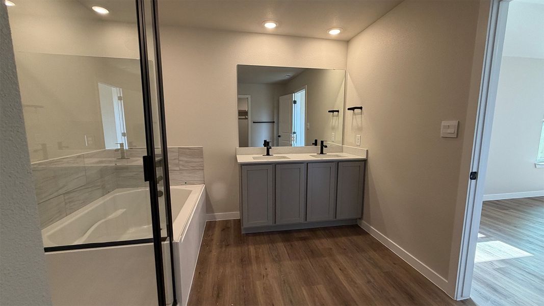 Furnished interior view inside a new home in The Lakes Northwest, Robstown (Image 9). Furnished interior view inside a new home in The Lakes Northwest, Robstown (Image 9).