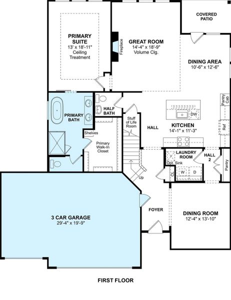 The Omaha floor plan by K. Hovnanian Homes. 1st Floor Shown. *Prices, plans, dimensions, features, specifications, materials, and availability of homes or communities are subject to change without notice or obligation. The Omaha floor plan by K. Hovnanian Homes. 1st Floor Shown. *Prices, plans, dimensions, features, specifications, materials, and availability of homes or communities are subject to change without notice or obligation.