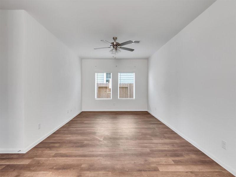 Spacious, unfurnished interior of a new home in Sweetgrass Village, Barrett (Image 13).