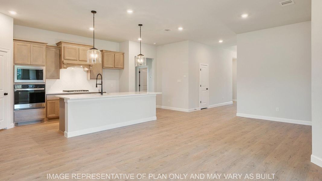 Furnished interior view inside a new home in Wellborn Settlement, College Station (Image 4).