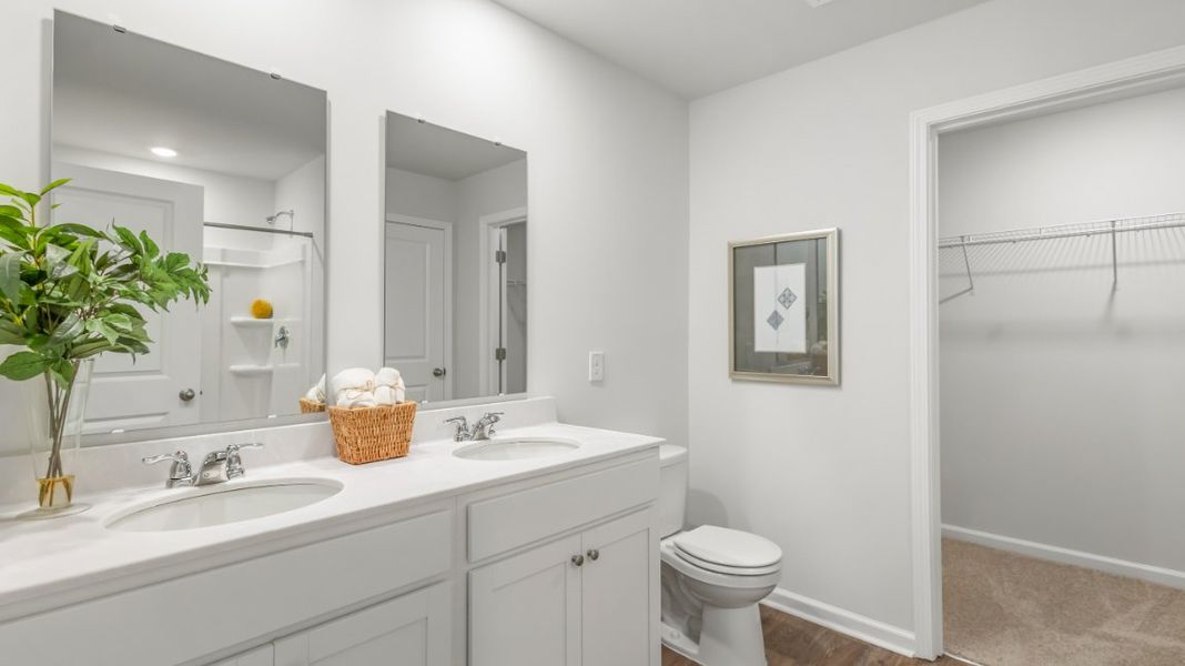 Furnished interior view inside a new home in The Towns at Blue Jay, Rincon (Image 19).