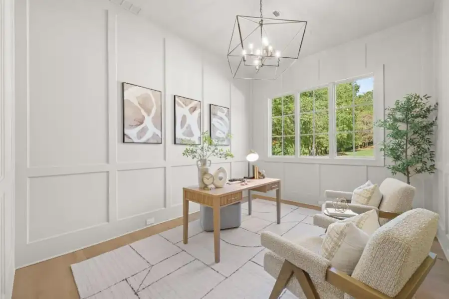 Furnished interior view inside a new home in , Milton (Image 54).