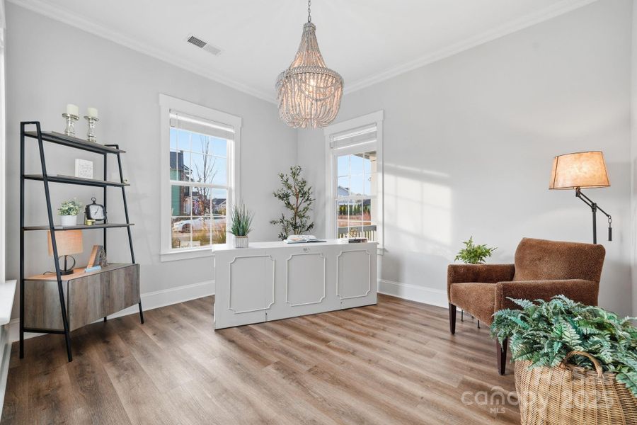 4th bedroom/bonus (being used as an office)