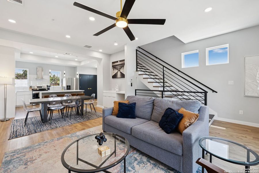 Furnished interior view inside a new home in , San Antonio (Image 23).
