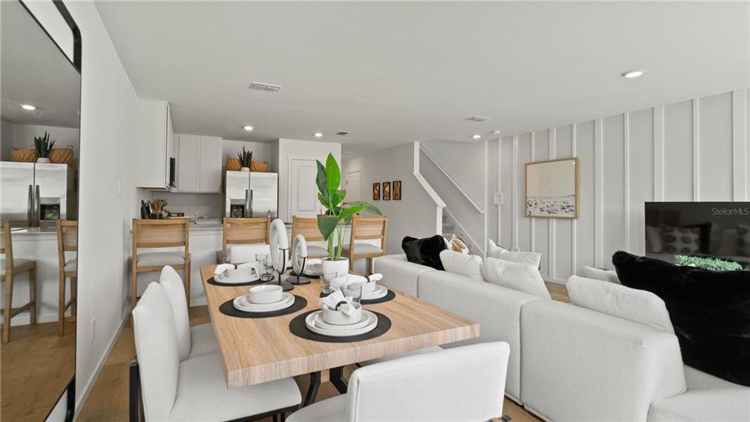 Furnished interior view inside a new home in , Davenport (Image 8). Furnished interior view inside a new home in , Davenport (Image 8).