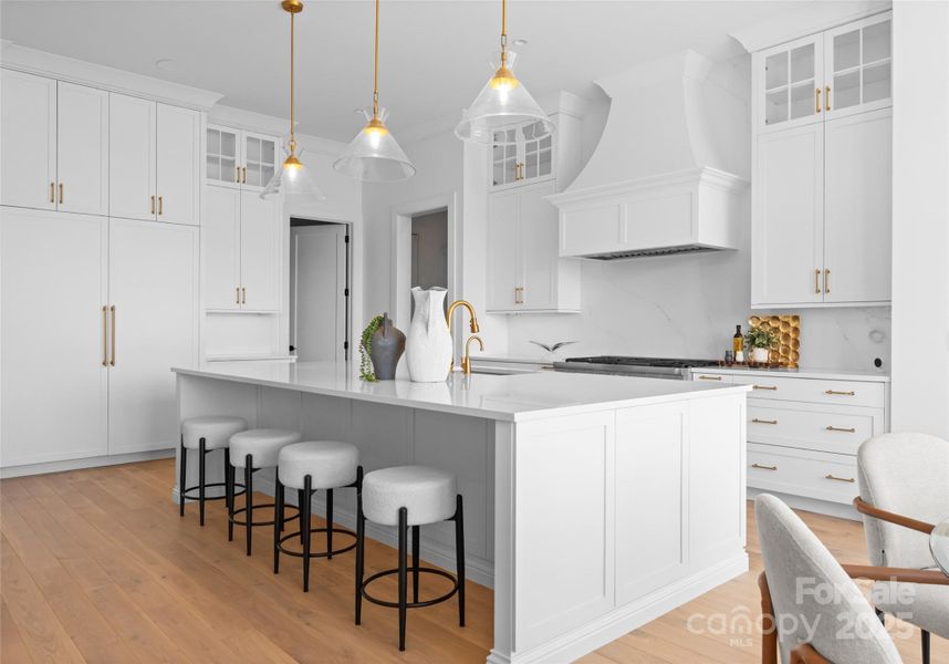 Furnished interior view inside a new home in , Weddington (Image 3).