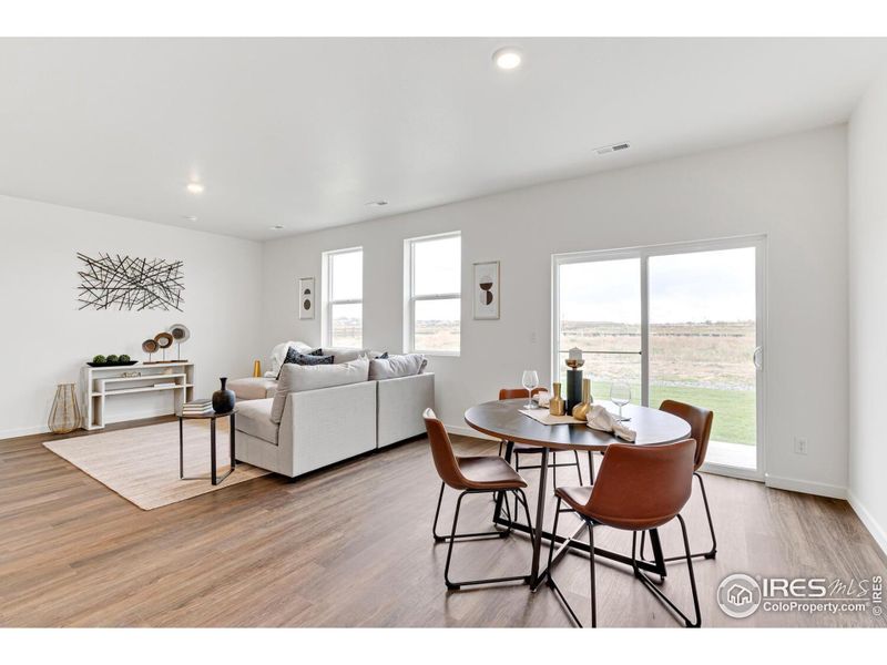 Furnished interior view inside a new home in Tailholt, Severance (Image 19).