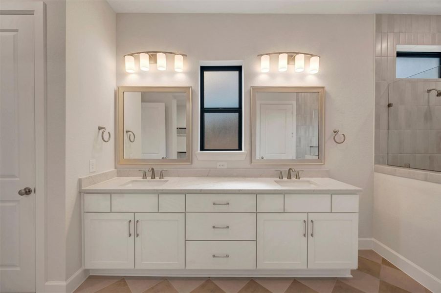 Furnished interior view inside a new home in The Highlands Encore - Harbor Collection, Porter (Image 10).