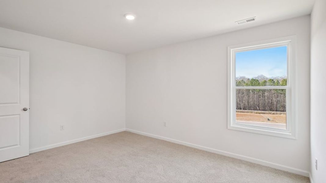Spacious, unfurnished interior of a new home in Eagle Creek, Fuquay Varina (Image 31). Spacious, unfurnished interior of a new home in Eagle Creek, Fuquay Varina (Image 31).