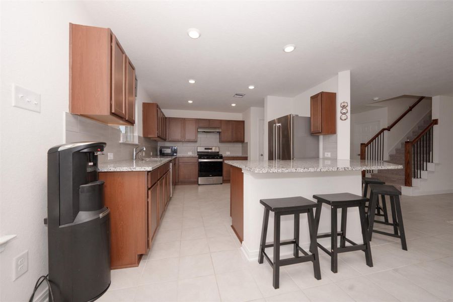 Furnished interior view inside a new home in , Katy (Image 27).