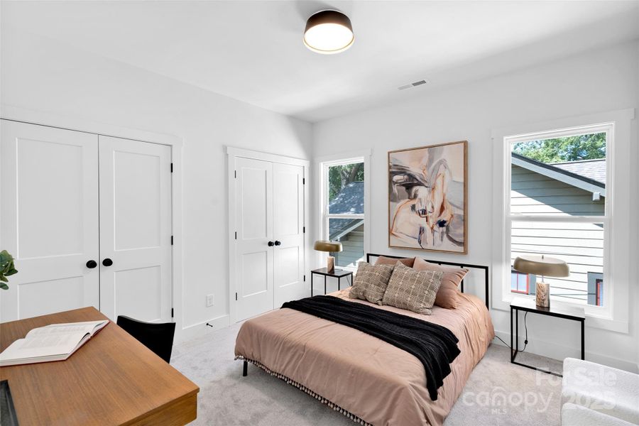 Furnished interior view inside a new home in , Charlotte (Image 6).