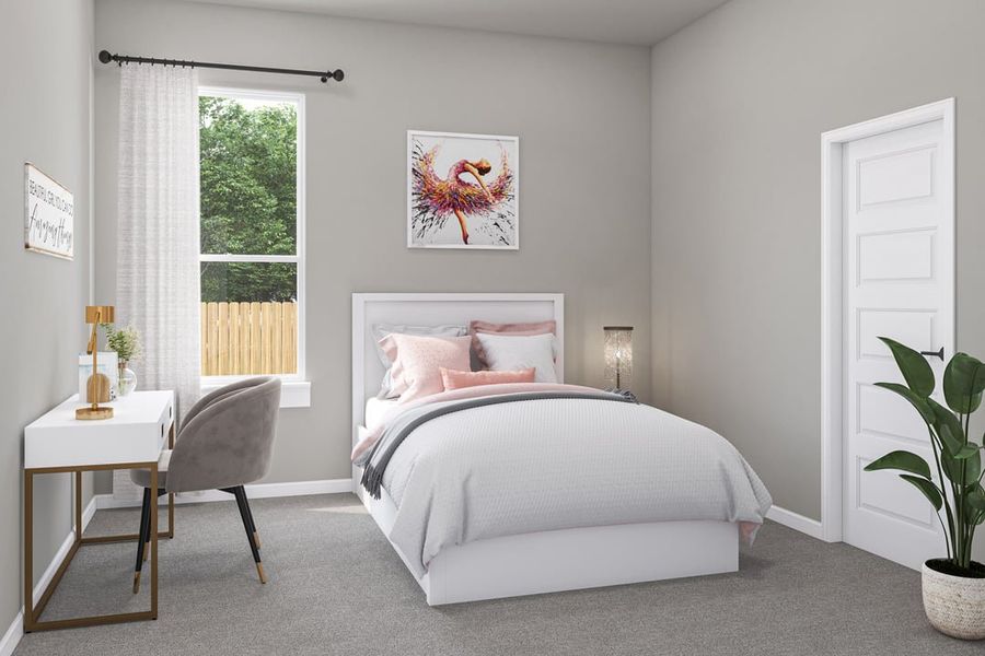 Furnished interior view inside a new home in Capitol Collection at Lariat, Liberty Hill (Image 7). Furnished interior view inside a new home in Capitol Collection at Lariat, Liberty Hill (Image 7).