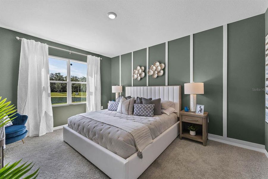 Furnished interior view inside a new home in , Winter Haven (Image 9). Furnished interior view inside a new home in , Winter Haven (Image 9).