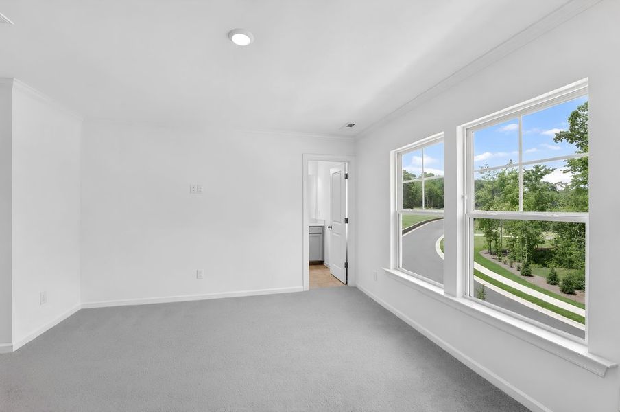 Spacious, unfurnished interior of a new home in Silverstone, Knightdale (Image 26). Spacious, unfurnished interior of a new home in Silverstone, Knightdale (Image 26).