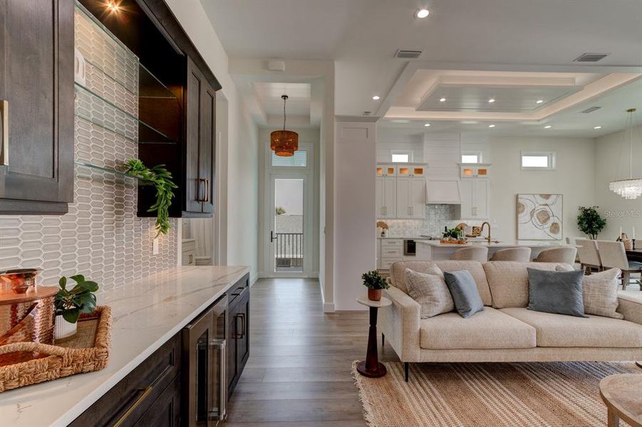 Furnished interior view inside a new home in , New Smyrna Beach (Image 33).