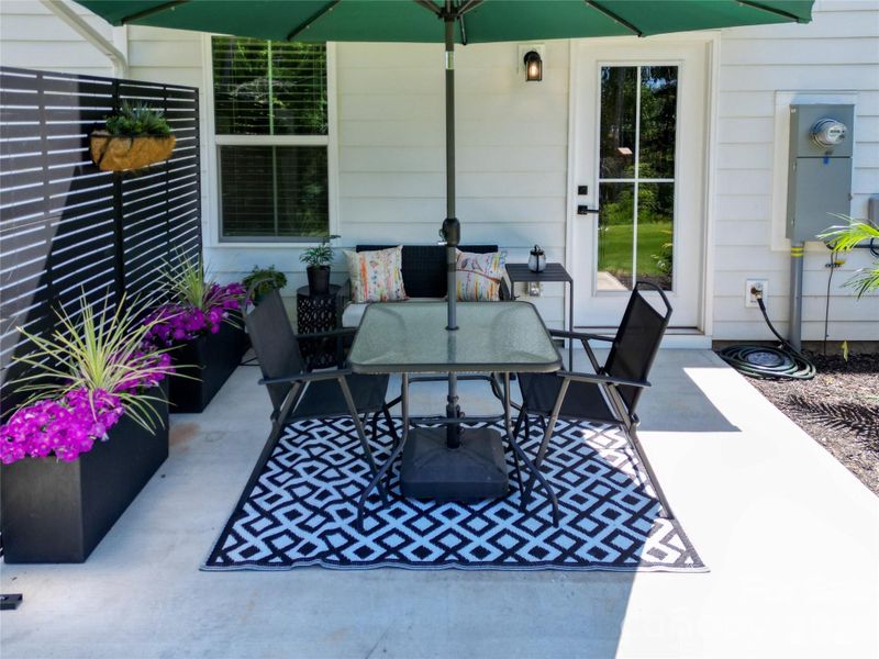 Relaxing Quiet Patio Relaxing Quiet Patio
