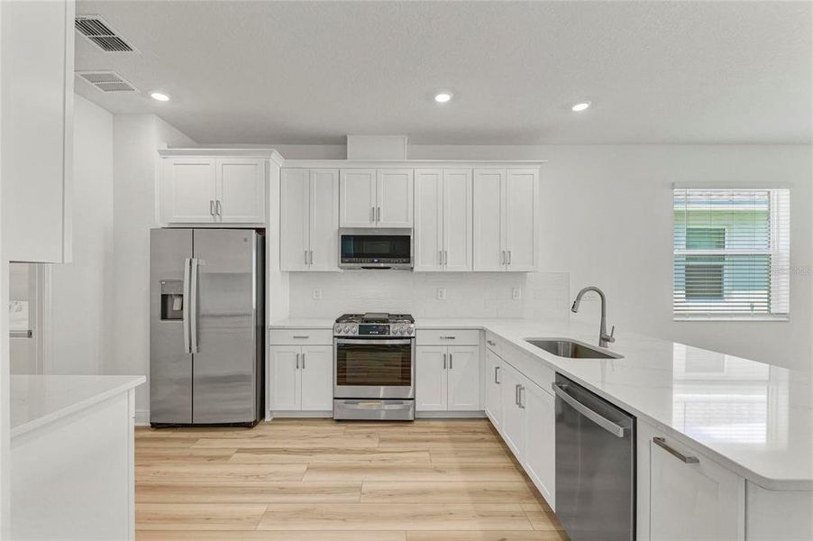 Furnished interior view inside a new home in SeaFlower, Bradenton (Image 8). Furnished interior view inside a new home in SeaFlower, Bradenton (Image 8).