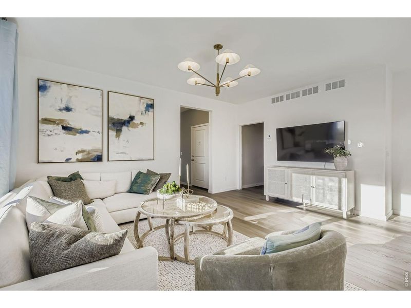 Furnished interior view inside a new home in Prairie Song, Windsor (Image 5).