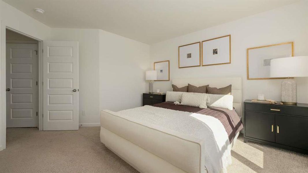 Furnished interior view inside a new home in Mableton Station, Mableton (Image 6). Furnished interior view inside a new home in Mableton Station, Mableton (Image 6).