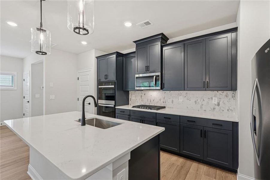 Furnished interior view inside a new home in Hemingway - Reserve Series, Cumming (Image 16).