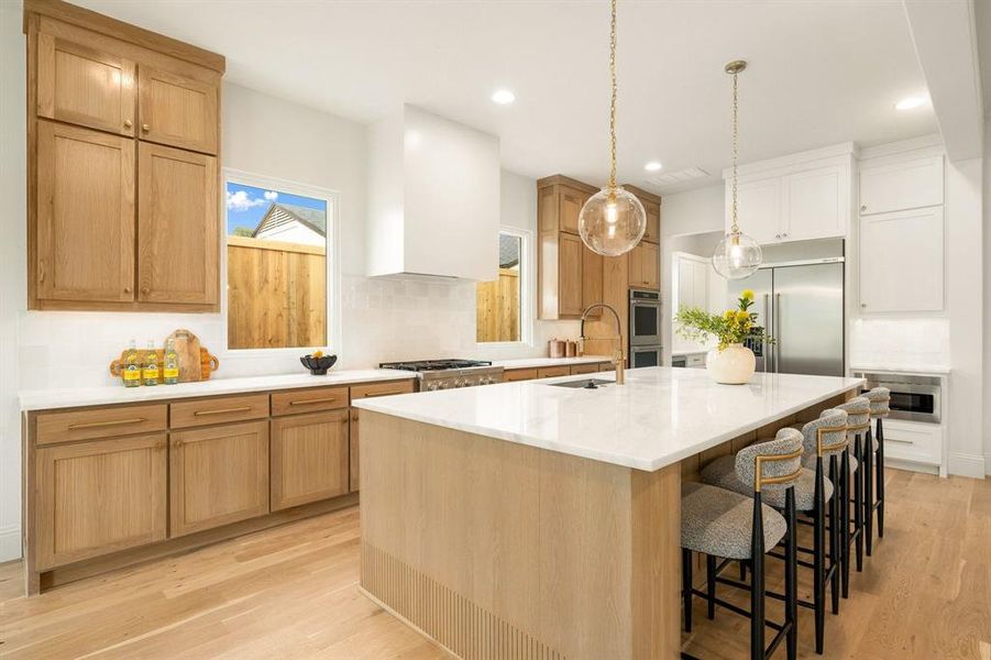 Furnished interior view inside a new home in , Dallas (Image 37).