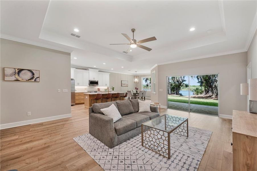 Furnished interior view inside a new home in , Mulberry (Image 8).