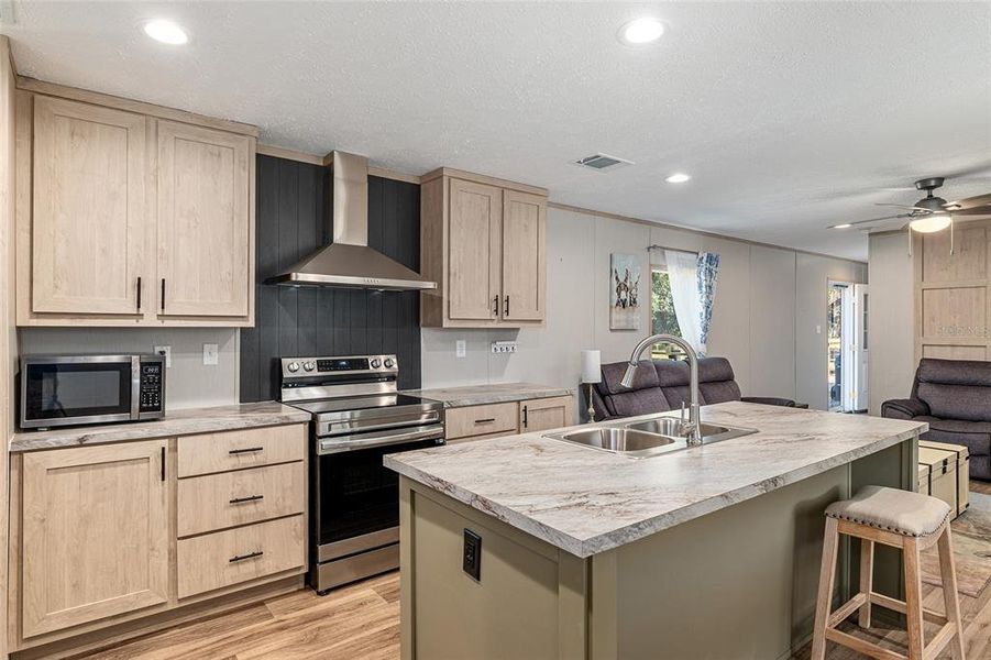 Furnished interior view inside a new home in , Weirsdale (Image 5).