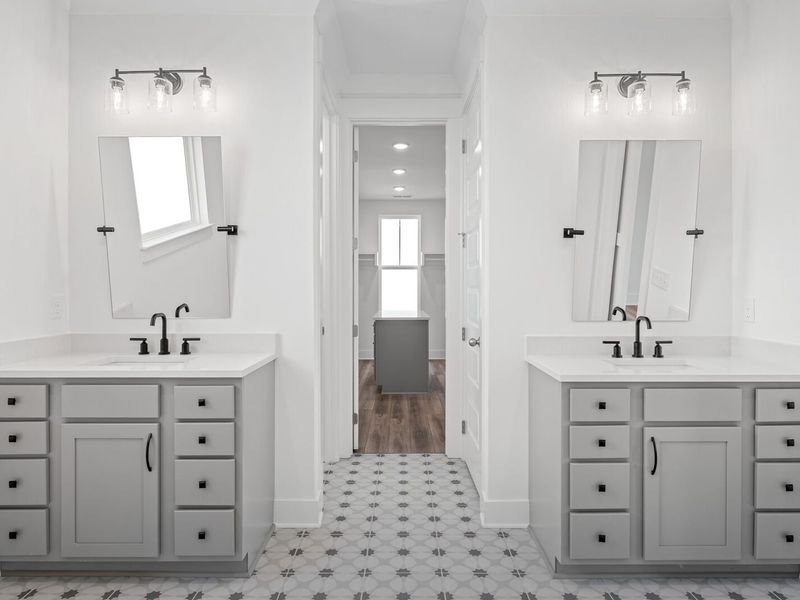 Furnished interior view inside a new home in Shelton Square, Murfreesboro (Image 15).