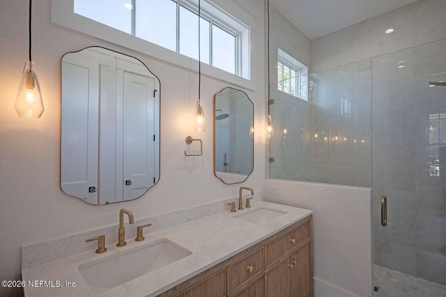 Furnished interior view inside a new home in , Jacksonville (Image 70).