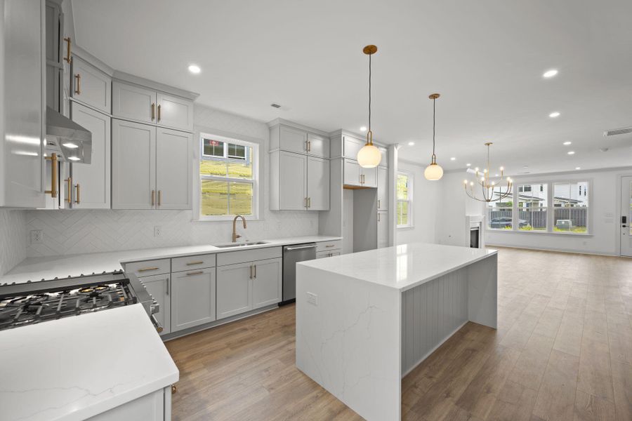 Furnished interior view inside a new home in , Johns Island (Image 6).