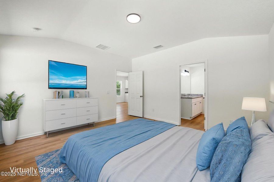 Furnished interior view inside a new home in , Satsuma (Image 4).