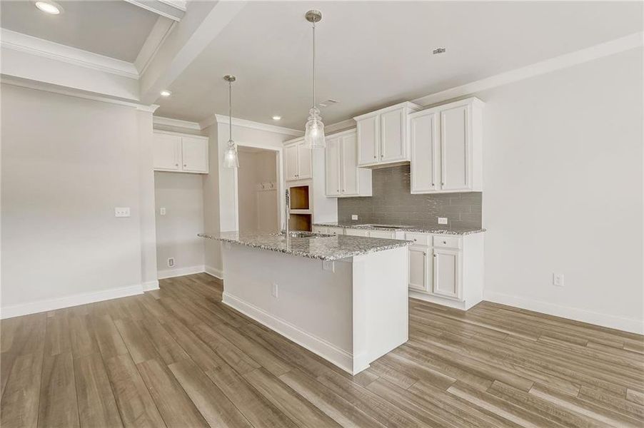 Furnished interior view inside a new home in Summerlin, Winder (Image 9).