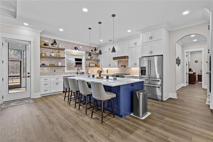 Furnished interior view inside a new home in , Bethlehem (Image 9).