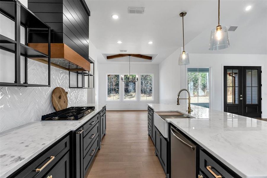 Furnished interior view inside a new home in , Hallsville (Image 13).