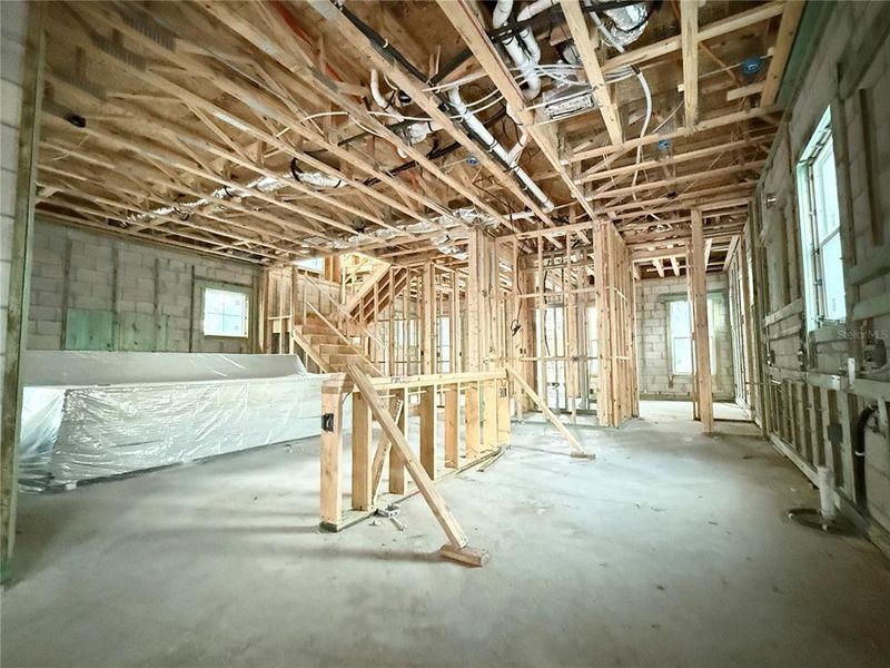 In-progress construction of a new home in , St. Petersburg, FL (Image 12).