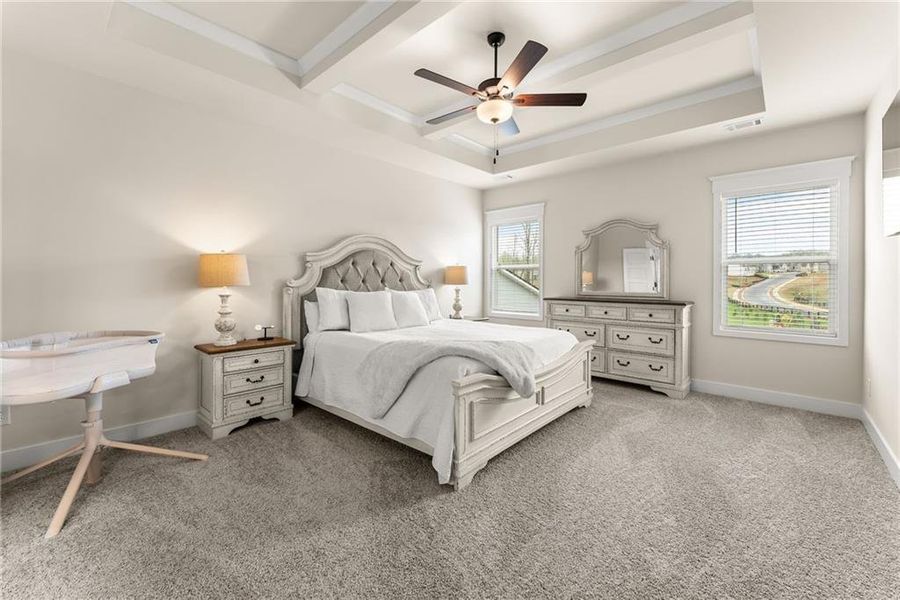 Furnished interior view inside a new home in , Gainesville (Image 31).