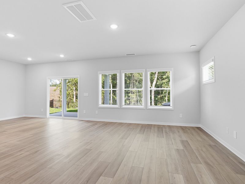 Spacious, unfurnished interior of a new home in Country Lane - Classic Series, Clayton (Image 12).
