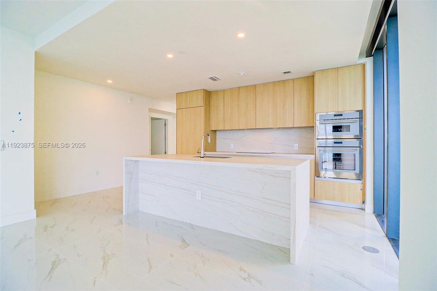 Furnished interior view inside a new home in , Miami (Image 43).