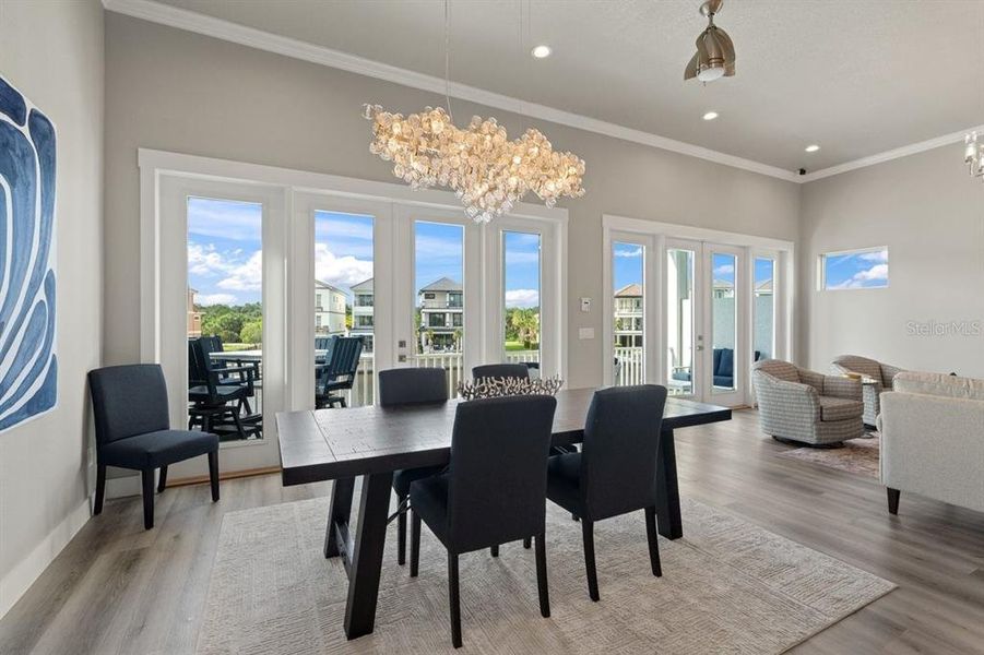 Furnished interior view inside a new home in , Palm Coast (Image 13). Furnished interior view inside a new home in , Palm Coast (Image 13).