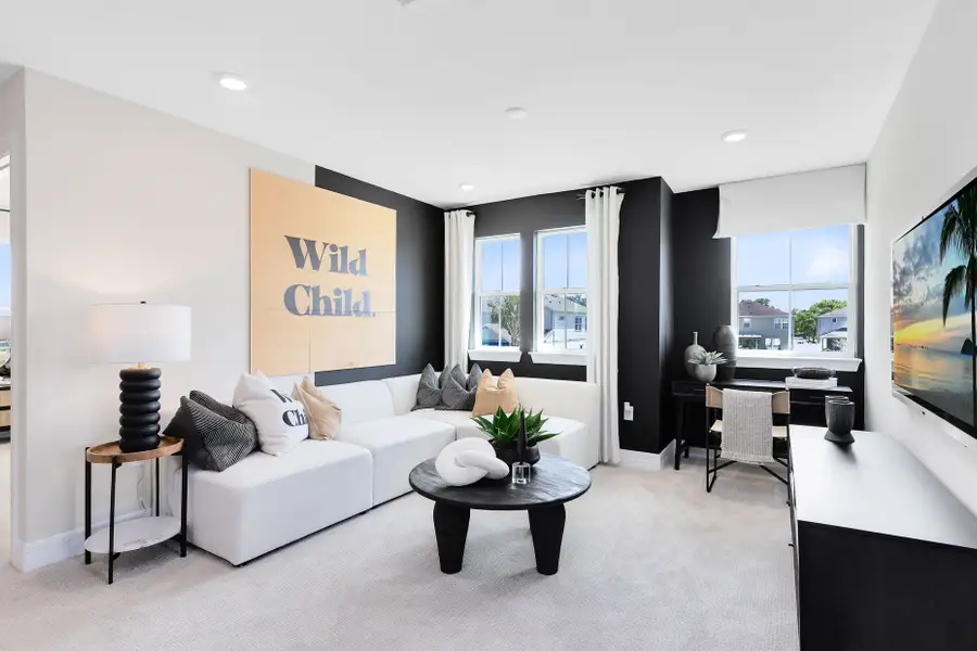 Furnished interior view inside a new home in Winter Grove, Winter Garden (Image 4).